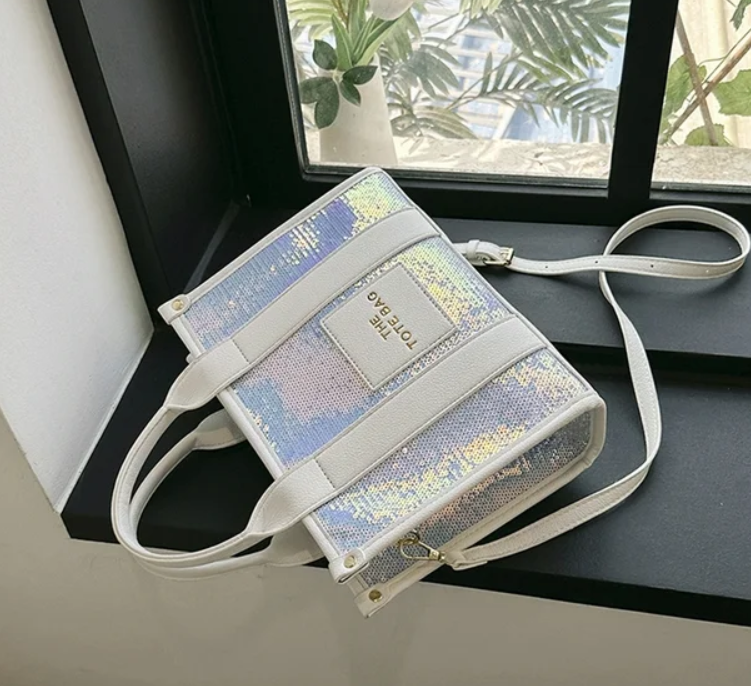 Bolso The Tote Bag Con Lentejuelas