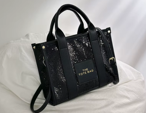 Bolso The Tote Bag Con Lentejuelas