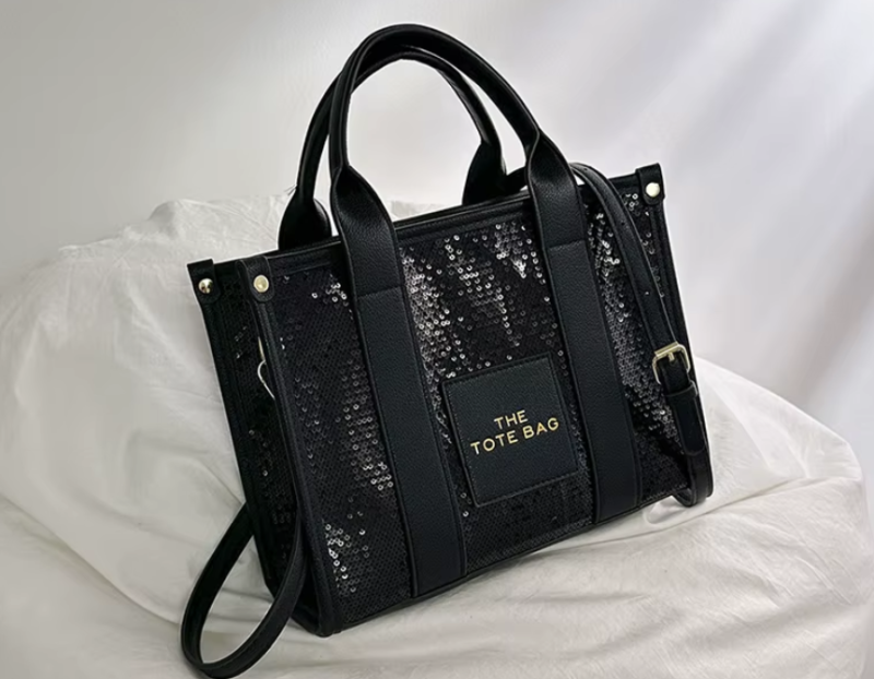 Bolso The Tote Bag Con Lentejuelas